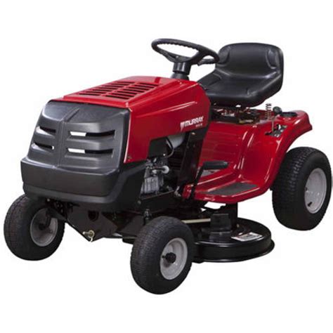 Murray walmart - Murray 21" Briggs and Stratton 125cc 2-in-1 High-Wheel Lawn Mower: Features a 21" steel mower deck to cut small and medium lawns. Briggs and Stratton 125cc lawn mower is made with a push drive system for easy landscaping. Front wheels are 7" and back wheels are 8". Ideal for all types of terrain.